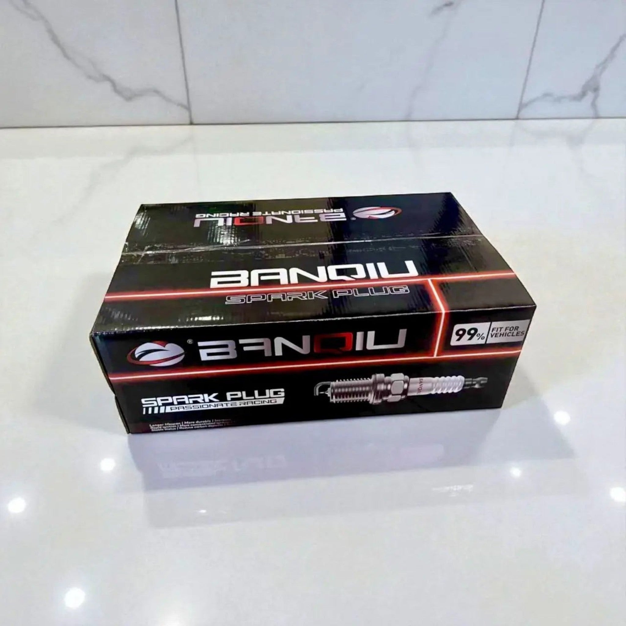 BANQIU Cambodia Co.,Ltd. 139F 高性能火花塞包装盒，适用于四冲程摩托车及小型汽油发动机