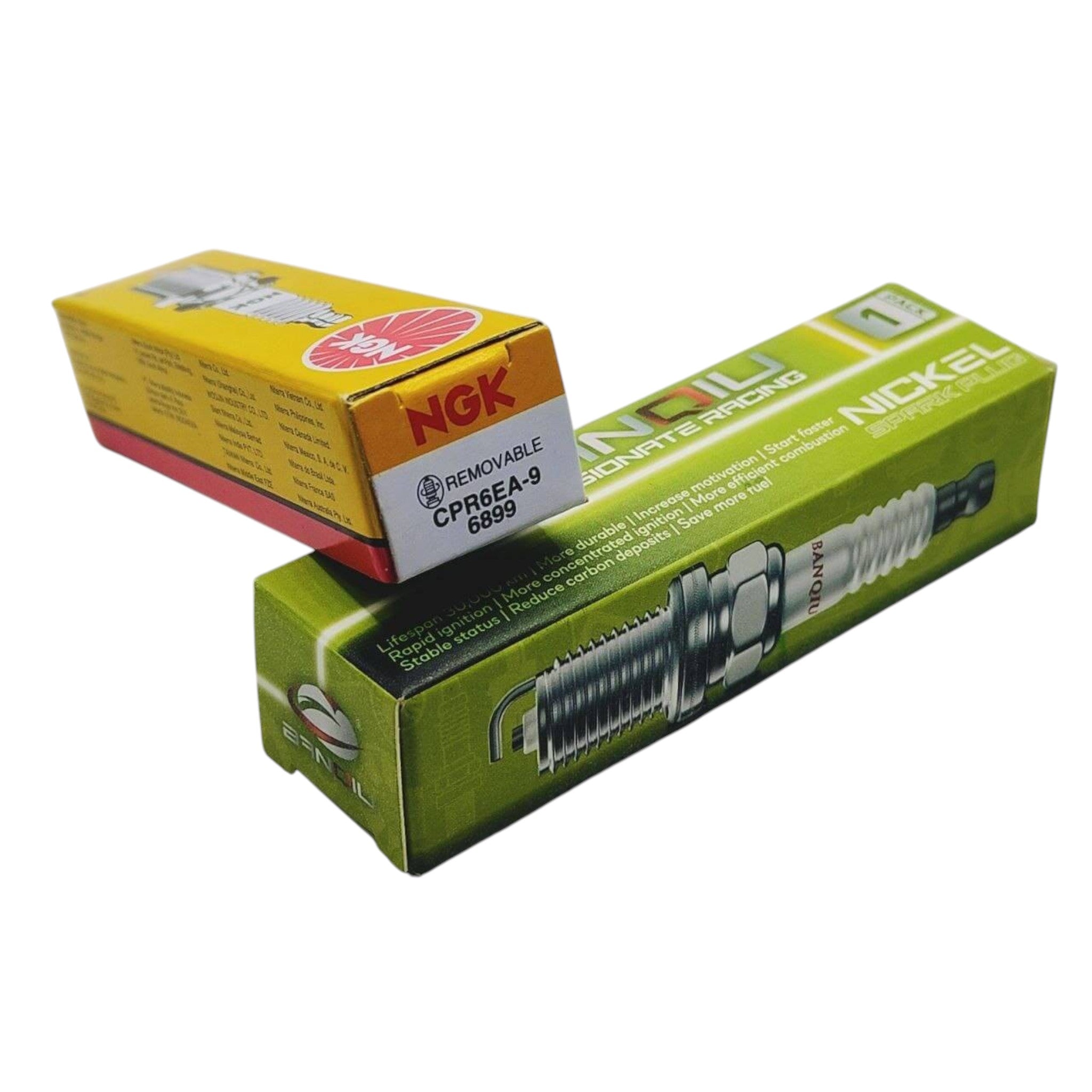 BANQIU Cambodia Co.,Ltd. 高品质摩托车和三轮车镍合金火花塞，采用耐用设计，提升点火效率并节省燃油。